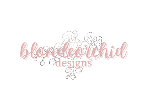 Blondeorchid Designs Logo